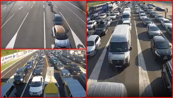 ГУЖВЕ НА ГРАНИЦАМА ОД РАНОГ ЈУТРА: Колоне ка Црној Гори, чекање на Градини 90 минута! ГУЖВЕ НА ГРАНИЦАМА ОД РАНОГ ЈУТРА: Колоне ка Црној Гори, чекање на Градини 90 минута!