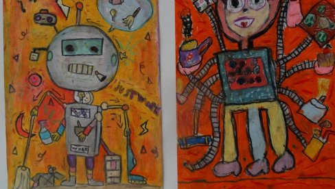 IZLOŽBA O ROBOTIMA: Najbolji radovi u Galeriji Dečjeg kulturnog centra Beograd IZLOŽBA O ROBOTIMA: Najbolji radovi u Galeriji Dečjeg kulturnog centra Beograd