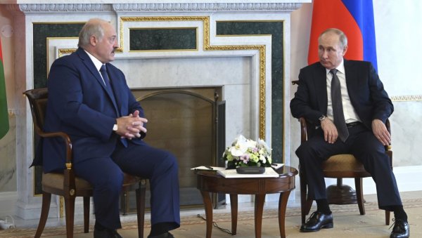 ПУТИН РАЗГОВАРАО СА ЛУКАШЕНКОМ: Председници Русије и Белорусије детаљно о резултатима преговора са руководством Вагнера ПУТИН РАЗГОВАРАО СА ЛУКАШЕНКОМ: Председници Русије и Белорусије детаљно о резултатима преговора са руководством Вагнера