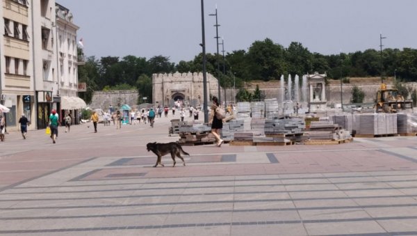 НА УЛИЦИ САМО КО МОРА: Врело и у Нишу - Само радници на Tврђавском мосту вредно раде на плус 40 (ФОТО) НА УЛИЦИ САМО КО МОРА: Врело и у Нишу - Само радници на Tврђавском мосту вредно раде на плус 40 (ФОТО)