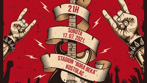 MUZIČKI SPEKTAKL ZA VIKEND U KOSTOLCU: U subotu počinje tradicionalni rok festival MUZIČKI SPEKTAKL ZA VIKEND U KOSTOLCU: U subotu počinje tradicionalni rok festival