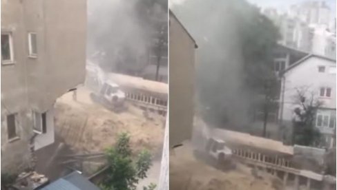 URUŠILA SE ZGRADA NA VRAČARU: U toku je evakuacija stanara URUŠILA SE ZGRADA NA VRAČARU: U toku je evakuacija stanara