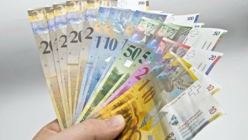 NAGLI SKOK ŠVAJCARSKOG FRANKA: Najveće jačanje za više od 10 godina