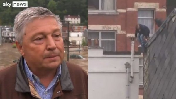 ЈЕЗИВЕ СЦЕНЕ У ПРОГРАМУ УЖИВО: Кућа кренула да се урушава док је градоначелник давао изјаву (ВИДЕО) ЈЕЗИВЕ СЦЕНЕ У ПРОГРАМУ УЖИВО: Кућа кренула да се урушава док је градоначелник давао изјаву (ВИДЕО)