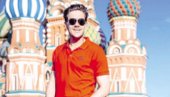 CRVENI MILOŠ NA CRVENOM TRGU: Popularni glumac uživa u glavnom gradu Rusije CRVENI MILOŠ NA CRVENOM TRGU: Popularni glumac uživa u glavnom gradu Rusije