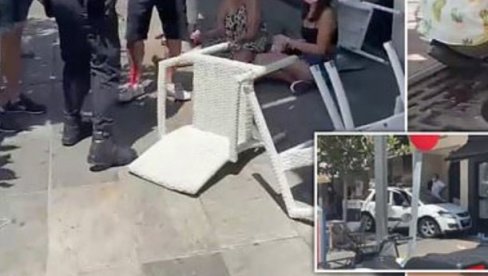 UZNEMIRUJUĆE SCENE IZ ŠPANIJE: Automobil uleteo u baštu kafića, povređeno najmanje pet osoba (VIDEO) UZNEMIRUJUĆE SCENE IZ ŠPANIJE: Automobil uleteo u baštu kafića, povređeno najmanje pet osoba (VIDEO)