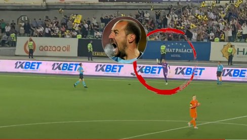 RAZBESNEO SE: Vidite kako je Borjan napao sudije i da li je arbitar ispravno priznao gol bivšeg štopera Partizana (VIDEO) RAZBESNEO SE: Vidite kako je Borjan napao sudije i da li je arbitar ispravno priznao gol bivšeg štopera Partizana (VIDEO)