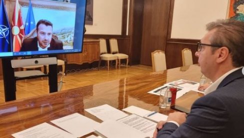 ГРАДИМО ЗАЈЕДНО НОВИ БАЛКАН: Вучић, Заев и Рама одржали састанак посвећен припремама регионалног економског форума ГРАДИМО ЗАЈЕДНО НОВИ БАЛКАН: Вучић, Заев и Рама одржали састанак посвећен припремама регионалног економског форума