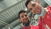 HRVAT DO SUZA NASMEJAO ĐOKOVIĆA: Novak, može slika? Zbog toga sam i došao na Igre HRVAT DO SUZA NASMEJAO ĐOKOVIĆA: Novak, može slika? Zbog toga sam i došao na Igre