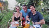 РУСИ У БАНАТУ: Александар Чотрић са два неуобичајена госта