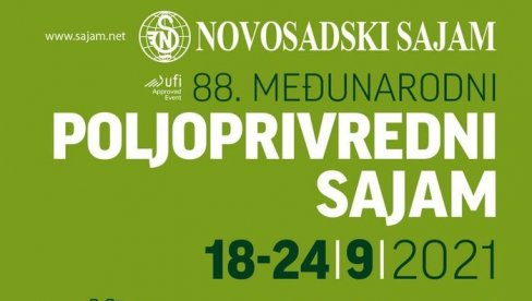POLJOPRIVREDNICI NA OKUPU OD 18. DO 24. SEPTEMBRA: Krizni štab dao dozvolu Novosadskom sajmu za ključne priredbe POLJOPRIVREDNICI NA OKUPU OD 18. DO 24. SEPTEMBRA: Krizni štab dao dozvolu Novosadskom sajmu za ključne priredbe
