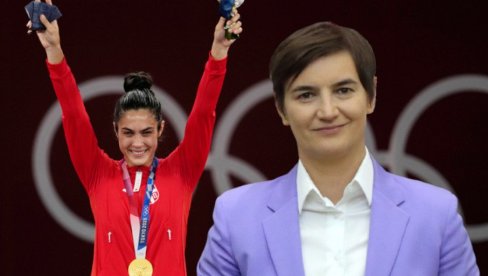 БРАВО МИЛИЦЕ, СРБИЈА СЕ ПОНОСИ ВАМА: Премијерка Ана Брнабић честитала златној српској репрезентативки БРАВО МИЛИЦЕ, СРБИЈА СЕ ПОНОСИ ВАМА: Премијерка Ана Брнабић честитала златној српској репрезентативки