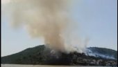 POŽAR KOD ŠIBENIKA: Vatrena stihija u Rogoznici, 24 vatrogasca na terenu (VIDEO)