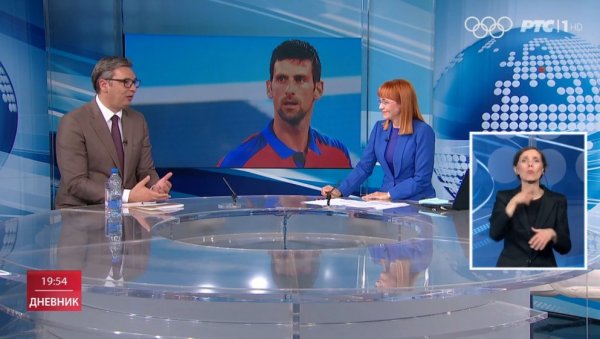 ВУЧИЋ О НОВАКУ ЂОКОВИЋУ: Борио се за своју земљу, заслужује свако поштовање - Надам се да ће бити још медаља за Србију ВУЧИЋ О НОВАКУ ЂОКОВИЋУ: Борио се за своју земљу, заслужује свако поштовање - Надам се да ће бити још медаља за Србију