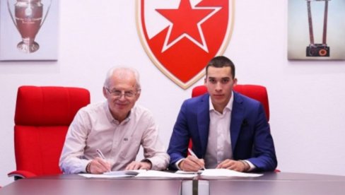 ZVEZDA ČUVA SVOJU DECU: Mladi reprezentativac Srbije produžio ugovor sa crveno-belima
