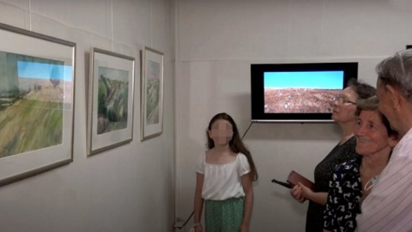 ЗАГАЈИЧКА БРДА У ПЕТ ТЕХНИКА: Необична изложба у библиотеци у Белој Цркви, и уметношћу привлаче туристе ЗАГАЈИЧКА БРДА У ПЕТ ТЕХНИКА: Необична изложба у библиотеци у Белој Цркви, и уметношћу привлаче туристе