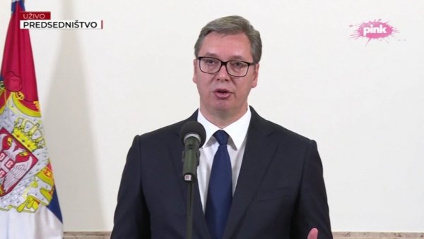 ВУЧИЋ О ГРАФИТИМА У ПРИЛЕПЦУ: Напади на српске светиње на КиМ апсолутно недопустиви ВУЧИЋ О ГРАФИТИМА У ПРИЛЕПЦУ: Напади на српске светиње на КиМ апсолутно недопустиви