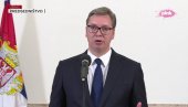 ВУЧИЋ О ГРАФИТИМА У ПРИЛЕПЦУ: Напади на српске светиње на КиМ апсолутно недопустиви ВУЧИЋ О ГРАФИТИМА У ПРИЛЕПЦУ: Напади на српске светиње на КиМ апсолутно недопустиви
