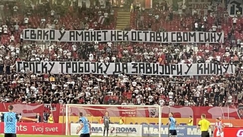 SVAKO U AMANET NEK OSTAVI SINU: Delije poslale moćnu poruku – Srpsku trobojku da zavijori u Kninu SVAKO U AMANET NEK OSTAVI SINU: Delije poslale moćnu poruku – Srpsku trobojku da zavijori u Kninu