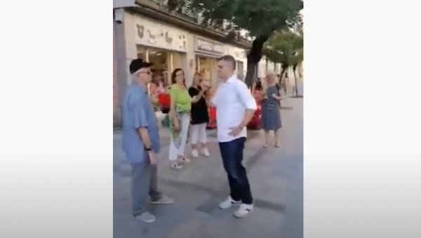 ЈЕРЕМИЋ НИЈЕ ДОБРОДОШАО У ВАЉЕВО: Дека му у лице рекао шта мисли о њему - Издали сте Србију и продали Косово! (ВИДЕО) ЈЕРЕМИЋ НИЈЕ ДОБРОДОШАО У ВАЉЕВО: Дека му у лице рекао шта мисли о њему - Издали сте Србију и продали Косово! (ВИДЕО)