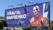 ХВАЛА МИЛЕНКО: У Трстенику освануо билборд захвалности сјајном спортисти ХВАЛА МИЛЕНКО: У Трстенику освануо билборд захвалности сјајном спортисти
