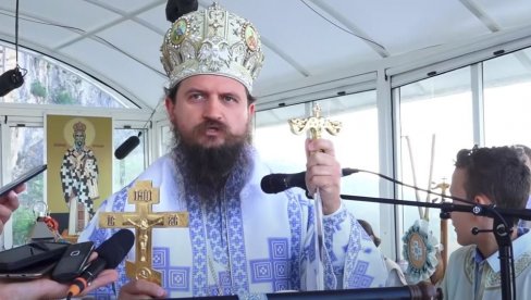 СНАЖНА ПОРУКА ЕПИСКОПА СЕРГИЈА: Да смо одустали од устоличења на Цетињу - изгубили бисмо себе! СНАЖНА ПОРУКА ЕПИСКОПА СЕРГИЈА: Да смо одустали од устоличења на Цетињу - изгубили бисмо себе!