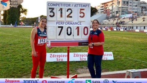 SVETSKI REKORD ADRIANE VILAGOŠ: Srpska bacačica koplja blistala na juniorskoj Balkanijadi u Kraljevu SVETSKI REKORD ADRIANE VILAGOŠ: Srpska bacačica koplja blistala na juniorskoj Balkanijadi u Kraljevu