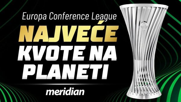 МЕРИДИАН НАЈВЕЋЕ КВОТЕ НА СВЕТУ: Партизан 2.37, Галатасарај 2.15! МЕРИДИАН НАЈВЕЋЕ КВОТЕ НА СВЕТУ: Партизан 2.37, Галатасарај 2.15!