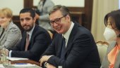 ВУЧИЋ СА ДЕЛЕГАЦИЈОМ КОМПАНИЈЕ ШАНДОНГ ХАЈ-СПИД: Стиже још једна брза саобраћајница у Србију (ВИДЕО) ВУЧИЋ СА ДЕЛЕГАЦИЈОМ КОМПАНИЈЕ ШАНДОНГ ХАЈ-СПИД: Стиже још једна брза саобраћајница у Србију (ВИДЕО)