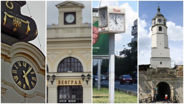 СВЕДОЦИ ВРЕМЕНА И СИМБОЛИ ГРАДА: Престонички јавни сатови редовно се одржавају и у добром су стању СВЕДОЦИ ВРЕМЕНА И СИМБОЛИ ГРАДА: Престонички јавни сатови редовно се одржавају и у добром су стању