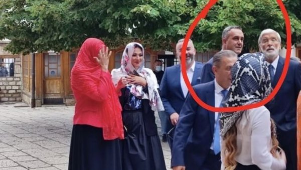 ОСМИЦА У ПРИТВОР ЗБОГ СВАДБЕ? Да ли је директор ОБА прекршио мере забране Суда БиХ, на венчању Бакирове ћерке пришао преблизу сведоку ОСМИЦА У ПРИТВОР ЗБОГ СВАДБЕ? Да ли је директор ОБА прекршио мере забране Суда БиХ, на венчању Бакирове ћерке пришао преблизу сведоку