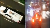 NEVEROVATNI SNIMCI SA ULICA BRAZILA: Pljačkaši banke vezali ljude na vozilo kojim su bežali - Koristili taoce kao živi štit (VIDEO)