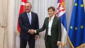 БРНАБИЋ НА САСТАНКУ СА ЧАВУШОГЛУОМ: Односи Србије и Турске на изузетно високом нивоу БРНАБИЋ НА САСТАНКУ СА ЧАВУШОГЛУОМ: Односи Србије и Турске на изузетно високом нивоу
