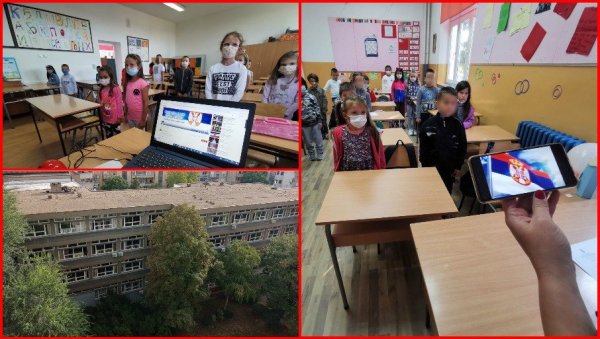 БОЖЕ ПРАВДЕ ОДЈЕКУЈЕ СРБИЈОМ: Почела је нова школска година, малишани сели у клупе и кренули у нове победе (ФОТО/ВИДЕО) БОЖЕ ПРАВДЕ ОДЈЕКУЈЕ СРБИЈОМ: Почела је нова школска година, малишани сели у клупе и кренули у нове победе (ФОТО/ВИДЕО)