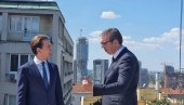 ВУЧИЋ КУРЦУ ПОКАЗАО БЕОГРАД: Поручио му је да се осећа као код куће (ФОТО) ВУЧИЋ КУРЦУ ПОКАЗАО БЕОГРАД: Поручио му је да се осећа као код куће (ФОТО)