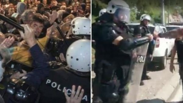 МЕДОЈЕВИЋ:Све је дил прве и друге фамилије, кад Мило прави протесте полиција се поздравља са протестантима! (ФОТО) МЕДОЈЕВИЋ:Све је дил прве и друге фамилије, кад Мило прави протесте полиција се поздравља са протестантима! (ФОТО)