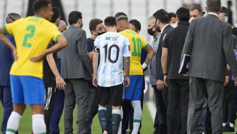 FIFA DONOSI ODLUKU: Pokrenuta istraga zbog prekida utakmice Brazil - Argentina FIFA DONOSI ODLUKU: Pokrenuta istraga zbog prekida utakmice Brazil - Argentina