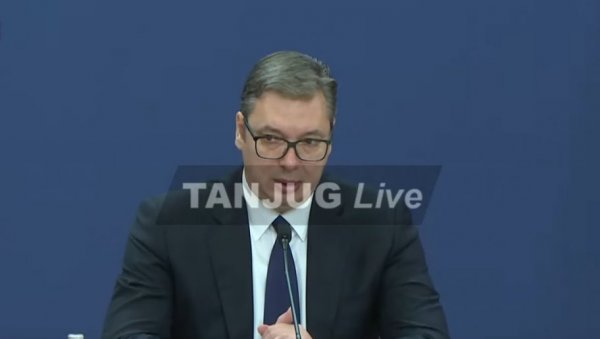 НЕ ИНТЕРЕСУЈУ НАС РАТОВИ И СУКОБИ: Вучић поручио - Немојте да понижавате Србију и српски народ онако како сте научили да радите НЕ ИНТЕРЕСУЈУ НАС РАТОВИ И СУКОБИ: Вучић поручио - Немојте да понижавате Србију и српски народ онако како сте научили да радите