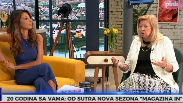 НИЈЕ МОГЛА ДА ДОЂЕ ДО РЕЧИ ОД САЊЕ МАРИНКОВИЋ: Весна Станојевић у јутарњем програму - Није требало да долазим НИЈЕ МОГЛА ДА ДОЂЕ ДО РЕЧИ ОД САЊЕ МАРИНКОВИЋ: Весна Станојевић у јутарњем програму - Није требало да долазим