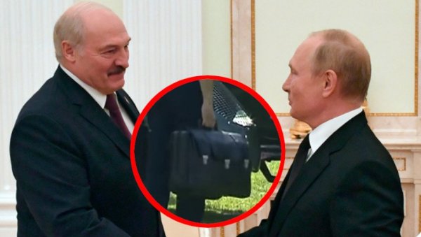 ШТА ЛУКАШЕНКО НОСИ У КОФЕРУ? Путин увек има нуклеарне кодове, белоруски председник нешто сасвим другачије ШТА ЛУКАШЕНКО НОСИ У КОФЕРУ? Путин увек има нуклеарне кодове, белоруски председник нешто сасвим другачије