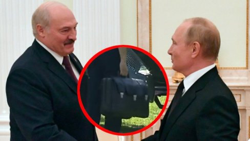 ШТА ЛУКАШЕНКО НОСИ У КОФЕРУ? Путин увек има нуклеарне кодове, белоруски председник нешто сасвим другачије ШТА ЛУКАШЕНКО НОСИ У КОФЕРУ? Путин увек има нуклеарне кодове, белоруски председник нешто сасвим другачије