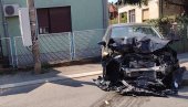 OSLEPELO GA SUNCE, PA UDARIO U TRAKTOR: Saobraćajna nesreća kod Niša, teško povređen muškarac (FOTO)