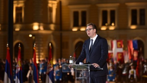 DAN SRPSKOG JEDINSTVA: Vučić poručio - Nikada više za srpsku trobojku nećemo da se izvinjavamo (FOTO/VIDEO) DAN SRPSKOG JEDINSTVA: Vučić poručio - Nikada više za srpsku trobojku nećemo da se izvinjavamo (FOTO/VIDEO)