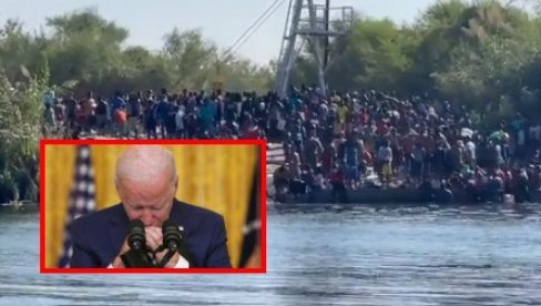 AMERIKA U VELIKOM PROBLEMU: Pogledajte kako migranti nadiru preko reke (VIDEO) AMERIKA U VELIKOM PROBLEMU: Pogledajte kako migranti nadiru preko reke (VIDEO)