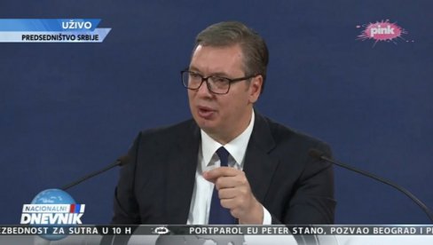 VUČIĆ PORUČIO: Moramo da sačuvamo mir VUČIĆ PORUČIO: Moramo da sačuvamo mir
