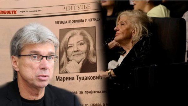 ПЕСНИКИЊО, ЛАВИЦЕ, МАЈКО СВИХ НАС: Гранд продукција дала читуљу за Марину Туцаковић ПЕСНИКИЊО, ЛАВИЦЕ, МАЈКО СВИХ НАС: Гранд продукција дала читуљу за Марину Туцаковић