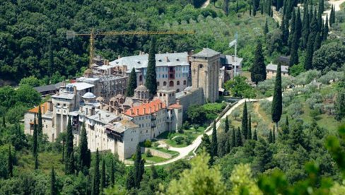 ZACELJUJU SE RANE HILANDARA: Posle 20 godina od katastrofalnog požara zavržava se obnova Svete srpske carske lavre na Atosu ZACELJUJU SE RANE HILANDARA: Posle 20 godina od katastrofalnog požara zavržava se obnova Svete srpske carske lavre na Atosu