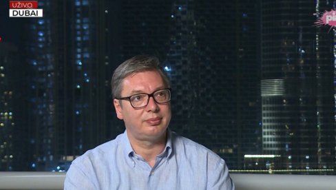 ВУЧИЋ ИЗ ДУБАИЈА ПОРУЧИО: Сада када смо постигли успехе, настављамо да радимо брже и снажније! ВУЧИЋ ИЗ ДУБАИЈА ПОРУЧИО: Сада када смо постигли успехе, настављамо да радимо брже и снажније!