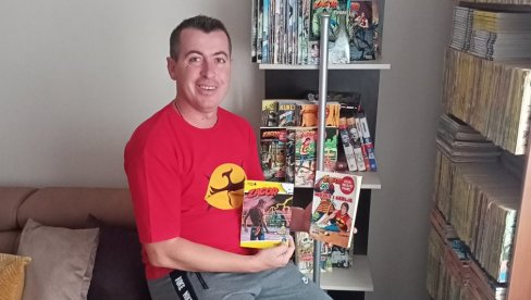 ZAGOR MU UZOR: Stripovi strast Dejana Trajkovića ZAGOR MU UZOR: Stripovi strast Dejana Trajkovića