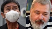 DODELJENA NOBELOVA NAGRADA ZA MIR: Dobitnici su Marija Resa i Dimitrij Muratov DODELJENA NOBELOVA NAGRADA ZA MIR: Dobitnici su Marija Resa i Dimitrij Muratov